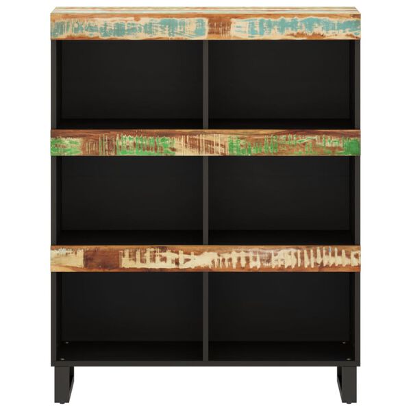 vidaXL Sivukaappi 85x33x107 cm kierrätetty täyspuu