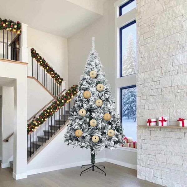 vidaXL Joulukoristeen setti 4 pcs Kulta Muovi