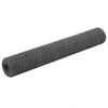 vidaXL Kanaverkko ter&auml;s PVC pinnoitteella 25x1 m harmaa