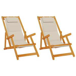 vidaXL Rantatuoli 2 kpl Ruskea Tihe&auml; akasiapuu