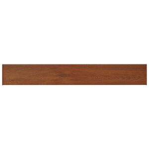 vidaXL Ikkunakynnys Ruskea puu 140 x 20 x 4,5 cm Polyvinyylikloridi