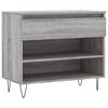 vidaXL Kenk&auml;kaappi harmaa Sonoma 70x36x60 cm tekninen puu