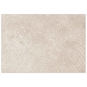 vidaXL Alue matot Suorakaide PALMERAS Beige 120 x 170 cm Polyesteri
