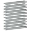 vidaXL Puutarhan reunusprofiili 10 kpl 100 x 20 x 5 cm