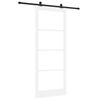 vidaXL Liukuovi ORKDAL 93 x 232 cm T&auml;ysi m&auml;nty ja lasi