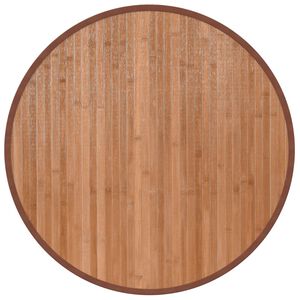 vidaXL Py&ouml;re&auml; Matto Luonnonv&auml;rinen 60 cm Bambu
