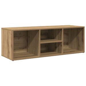 vidaXL Kenkien s&auml;ilytyspenkki tammi 102x35x35 cm tekninen puu