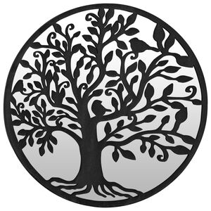 vidaXL Peili musta 60x2,5 cm rauta py&ouml;re&auml; sis&auml;k&auml;ytt&ouml;&ouml;n