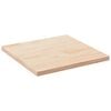 vidaXL P&ouml;yt&auml;levy 80x80x2,5 cm T&auml;yspuu M&auml;nty Neli&ouml;nmuotoinen