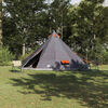 vidaXL Perhe Tipi Teltta katolla Harmaa ja oranssi 560 x 560 x 300 cm