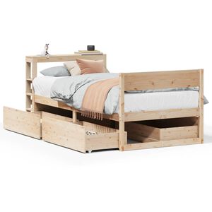 vidaXL S&auml;ngynrunko ilman patjaa 75x190 cm t&auml;ysi m&auml;nty