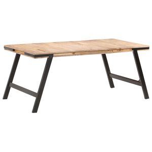 vidaXL Ruokap&ouml;yt&auml; 180x90x76 cm t&auml;ysi mangopuu