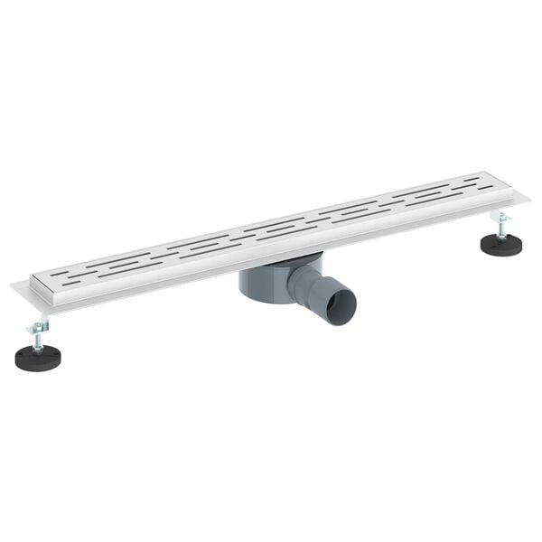 vidaXL Suihkukaivo lasikannella ja 360&deg; syphonilla Hopea 70 cm