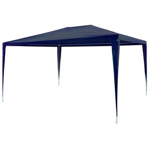 vidaXL Juhlateltta 3x4 m PE sininen