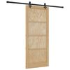 vidaXL Liukuovi ORKDAL 86 x 198,5 cm T&auml;ysi m&auml;nty Luonnollinen