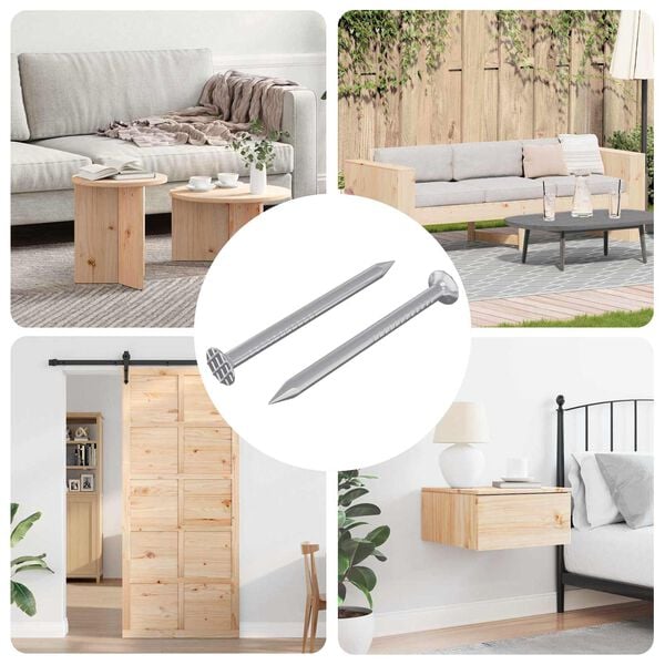 vidaXL Nauloja puulle 2 pcs