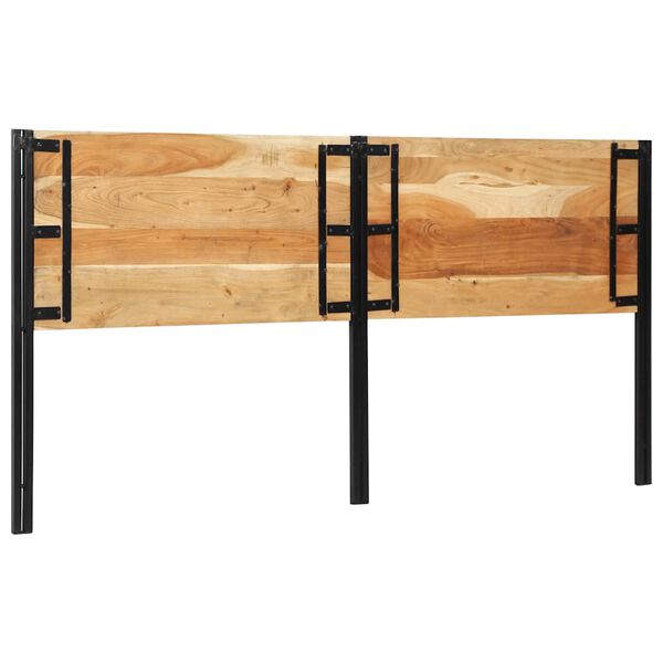 vidaXL s&auml;ngynp&auml;&auml;ty 200 cm t&auml;ysi akasiapuu ja rauta