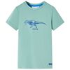 Lasten T-paita vaalea khaki 128