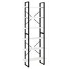 vidaXL Korkea kaappi valkoinen 80x30x210 cm t&auml;ysi m&auml;nty