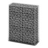 vidaXL Gabion/kivikori kansilla galvanoitu vaijeri 100x80x30 cm