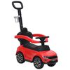 vidaXL Potkuauto Volkswagen T-Roc punainen