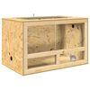 vidaXL Terrarium Ruskea 80 x 50 x 50 cm OSB