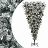 vidaXL K&auml;&auml;nteinen keinotekoinen hinged joulukuusi 150 cm 150 LEDi&auml;