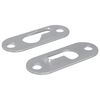 vidaXL Avainreikaripustin 2 kpl Hopea 45 x 16 x 3.5 mm Rauta