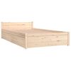 vidaXL Sängynrunko laatikoilla 90x190 cm Single