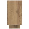 vidaXL Wall Cube Hylly 5 lokeroa Artisian Oak Engineered Wood