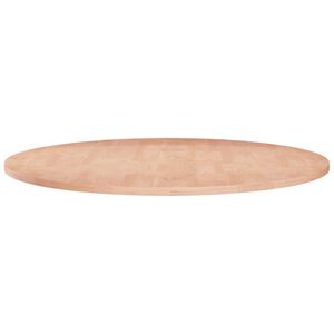 vidaXL Py&ouml;re&auml; p&ouml;yt&auml;levy &Oslash;60x1,5 cm k&auml;sittelem&auml;t&ouml;n t&auml;ysi tammi