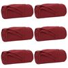 vidaXL Heittop&auml;&auml;llys 6 kpl Bordeaux punainen 270 x 240 cm 5.08 kg