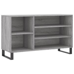 vidaXL Kenk&auml;kaappi harmaa Sonoma 102x36x60 cm tekninen puu