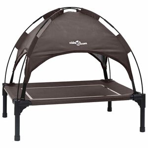 vidaXL Koiran Peti 63 x 49,5 x 60 cm Ter&auml;s Ruskea