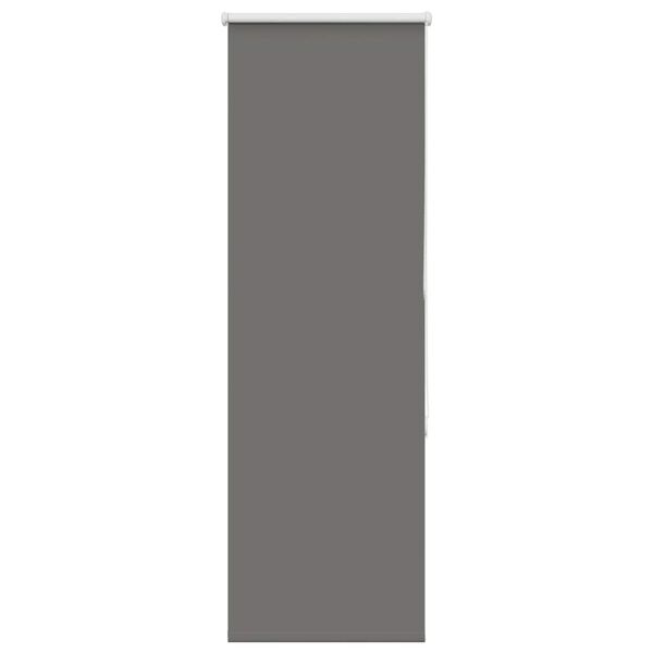 vidaXL Rullaverho Blackout harmaa 55x150 cm Kankaan leveys 50,7 cm