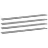 vidaXL Kirjahyllytasot 4 kpl betoninharmaa 100x10x1,5 cm tekninen puu