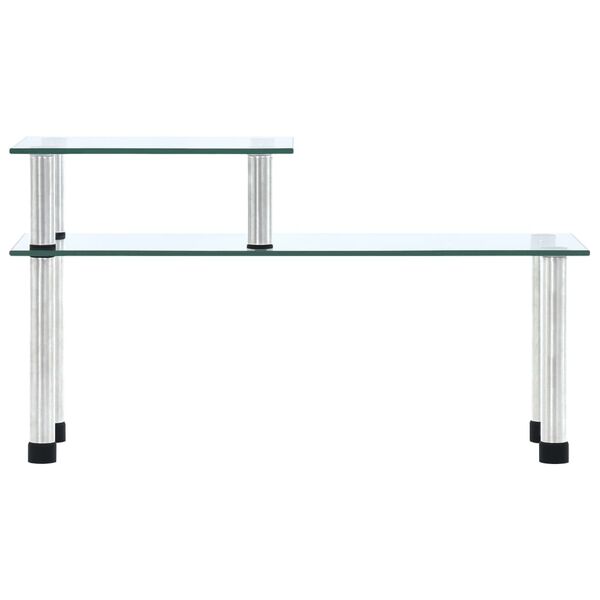 vidaXL Keitti&ouml;hylly l&auml;pin&auml;kyv&auml; 45x16x26 cm karkaistu lasi