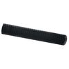 vidaXL Euroaita Harmaa 1,6 x 10 m PVC-pintainen rauta