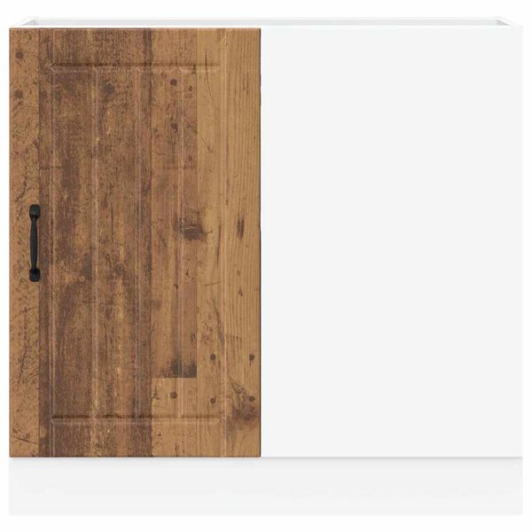 vidaXL Keittiön alakaappi Lucca vanhaa puuta suunniteltu puu