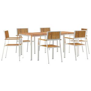 vidaXL Ulkoterassitarjotin 7 kpl 180 x 90 x 75 cm