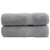 vidaXL Premium Pyyhkeet SOLUND 2 kpl harmaa 100x150 cm 600 gsm