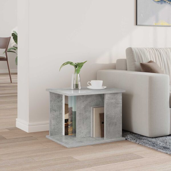 vidaXL Lehtiteline Betonin harmaa 35 x 35 x 45 cm Tekninen puu