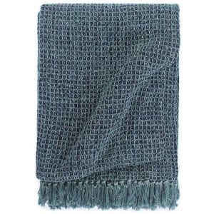 vidaXL Viltti puuvilla 125x150 cm indigonsininen
