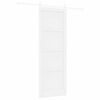 vidaXL Liukuovi ORKDAL 83 x 232 cm T&auml;ysi m&auml;nty valkoinen