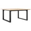 vidaXL Sohvap&ouml;yt&auml; O-runko 80x80x45 cm t&auml;ysi m&auml;nty ja ter&auml;st&auml;