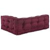 vidaXL Pallet-sofatyyny Burgundy kangas