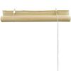 vidaXL Luonnolliset bambu rullaverhot 80 x 160 cm
