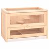 vidaXL Hamsterin h&auml;kki 60x35,5x42 cm t&auml;ysi kuusi