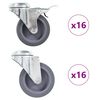vidaXL Rullapy&ouml;r&auml;t pultinrei&acute;ill&auml; 32 kpl 75 mm
