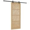 vidaXL Liukuovi ORKDAL Luonnollinen 86 x 211 cm T&auml;ysi m&auml;nty